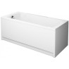 Cersanit Korat 160x70: Elegancka wanna akrylowa z kompletem - obudowa, syfon, nóżki, ręcznik gratis