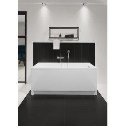 Cersanit Korat 160x70: Elegancka wanna akrylowa z kompletem - obudowa, syfon, nóżki, ręcznik gratis