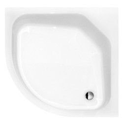 Efektowny Brodzik Akrylowy BESCO Diper II 90x90 z Syfonem Gratis