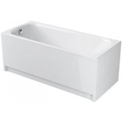 Cersanit Nao 160x70 - Wygodna Wanna Akrylowa z Białą Obudową i Gratisem!