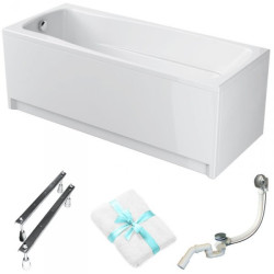 Cersanit Lana - Elegancka Wanna z Obudową i Akcesoriami Gratis