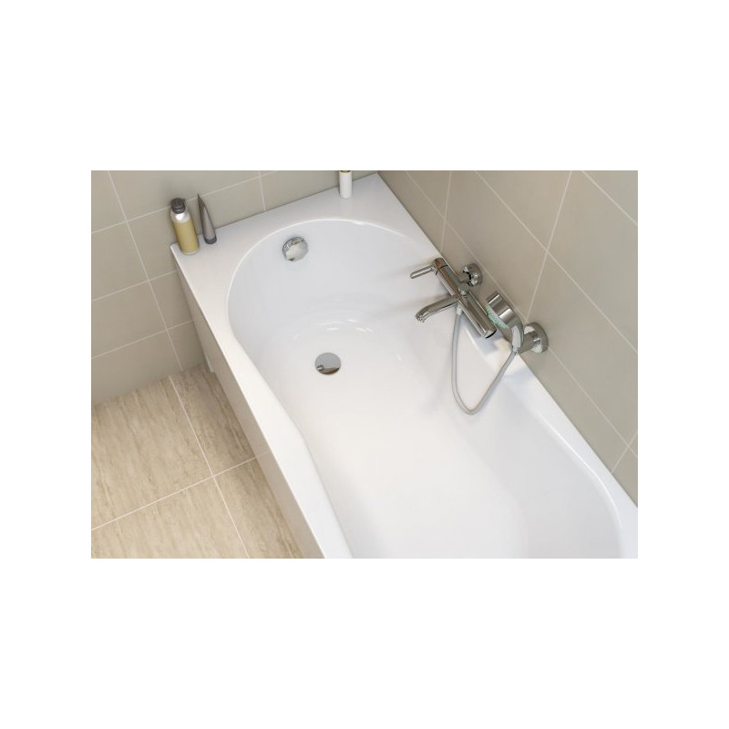 Luksusowa wanna Cersanit Nike 170x70 z obudową i syfonem - Komfort i styl w Twojej łazience!