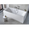 Cersanit Virgo 190x90 - Luksusowa wanna akrylowa z kompletem akcesoriów, biała elegancja