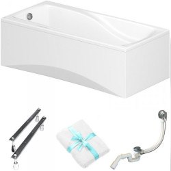 Wanna Zen Cersanit 190x90 cm - Komfort, Styl i Relaks z Akrylu + Gratis Ręcznik