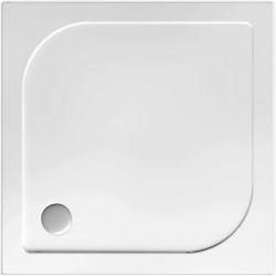 Polimat Brodzik kwadratowy posadzkowy Tenor 90x90 z Syfonem