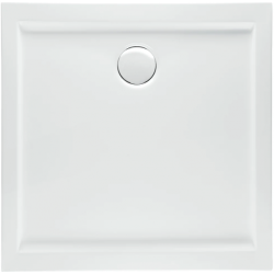 Polimat Brodzik kwadratowy posadzkowy Goliat 90x90 z Syfonem