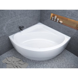 Luksusowa Wanna Symetryczna 150x150 Polimat z Syfonem - Relaks w Twojej Łazience!