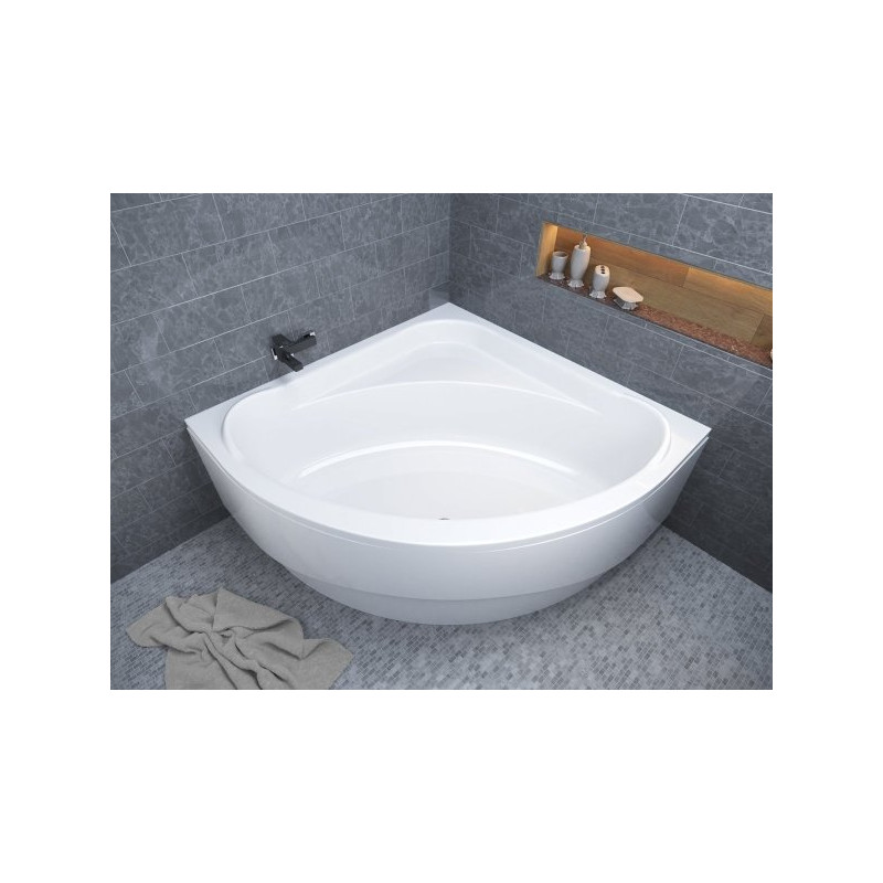 Luksusowa Wanna Symetryczna 150x150 Polimat z Syfonem - Relaks w Twojej Łazience!