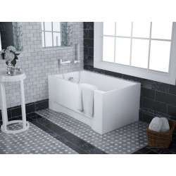 Elegancka wanna akrylowa Capri 100x70 cm z obudową – relaksuj się w każdej kąpieli!