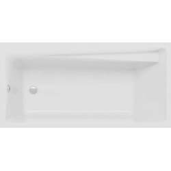 Stylowa Wanna Elza 170x75 - Funkcjonalny Design Uniwersalny Biało-Czarny Komplet 5w1