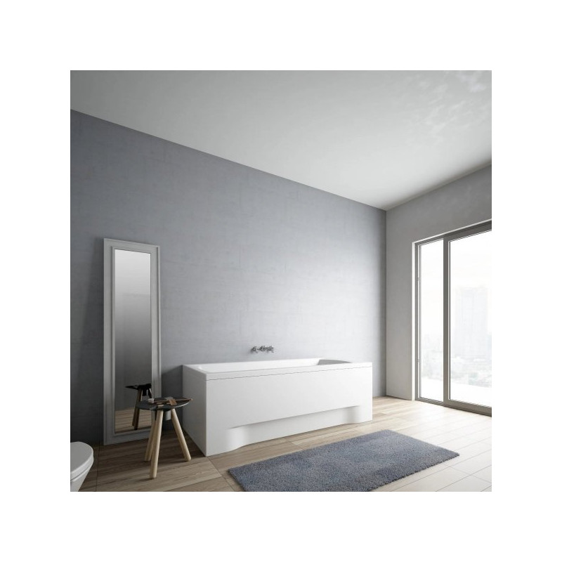 Elegancka Wanna Ines 160x75 z Czarną Obudową i Gratisowym Syfonem - Komfort i Styl Polimat!