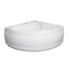 Wanna Symetryczna Narożna 120x120 Polimat z Syfonem