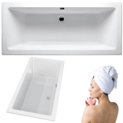 Elegancka Wanna RIHO LUSSO 180x80 – Styl i Komfort w Twojej Łazience!