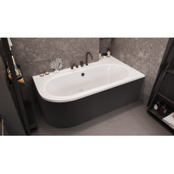 Wanna Asymetryczna Avita 180L z Kompletem Stelażu - Elegancja i Funkcjonalność