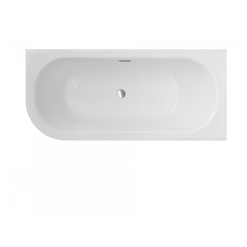 Besco Avita wanna 180x80 prawa akrylowa z obudową z nóżkami i syfonem