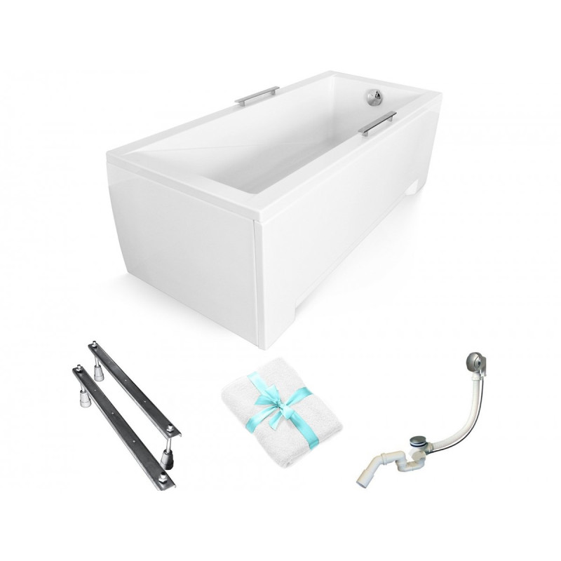 Luksusowa Wanna Wolnostojąca MODERN 180 - Nowoczesny Design do Twojej Łazienki