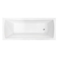 Luksusowa Wanna Prostokątna OPTIMA 160 z Wysokiej Jakości Stelażem