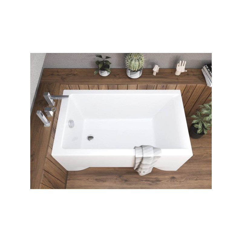 Wannabella Capri 120x70 cm - Elegancja i Komfort z Syfonem i Obudową