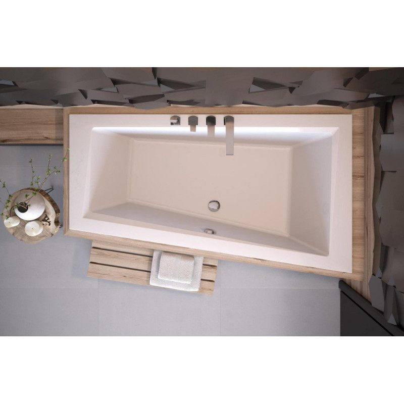 Besco Intima wanna z obudową 150x85 cm akrylowa z obudową