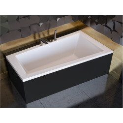Elegancka Wanna Narożna Intima 150x85 Besco ze Syfonem - Komplet Montażowy Gratis!