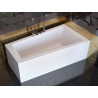 Besco Intima wanna z obudową 160x90 cm akrylowa z obudową syfonem nogami