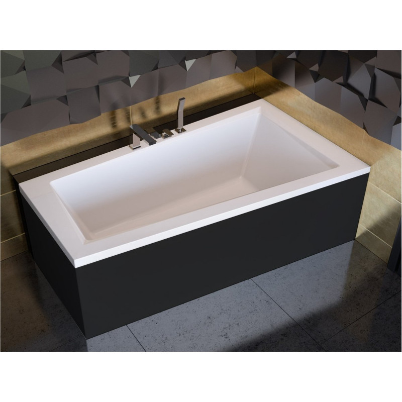 INTIMA 160 L Asymetryczna Wanna z Stelażem Lewa Typ I - Nowoczesny Design Dla Twojej Łazienki