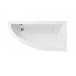 NOWOCZESNA WANNA PRAKTIKA 140x70 cm PRAWA + SYFON AUTOMATYCZNY + OBUDOWA GRATIS!