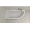 Elegancka Wanna Narożna Praktika 150x70 L z Syfonem i Nóżkami - Idealna do Twojej Łazienki!