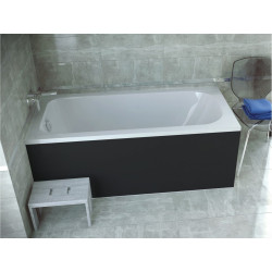 Ekskluzywna Wanna Continea 150x70 z Czarną Obudową + Syfon w Zestawie