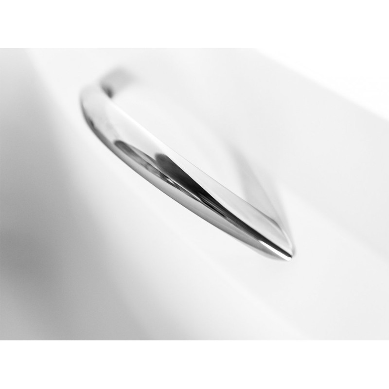 Elegancka Wanna Aria Plus 150x70 z Syfonem i Chromowanymi Nogami - Luksusowy Relaks w Twojej Łazience