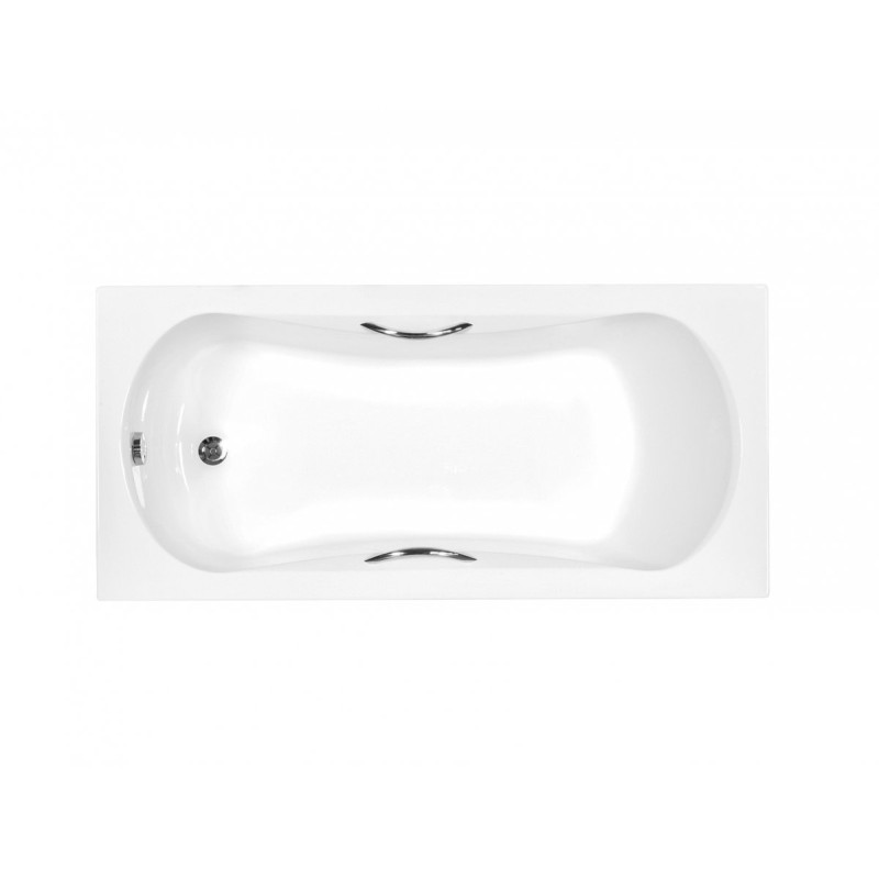 Relaks w nowoczesnym stylu: Wanna Aria Plus 170x70 z automatycznym syfonem BESCO