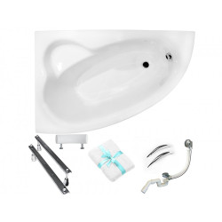 Wanna narożna 150x100 lewa Natalia Premium