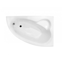 Luksusowa wanna narożna Natalia 150x100 prawa - nowoczesny design firmy Besco