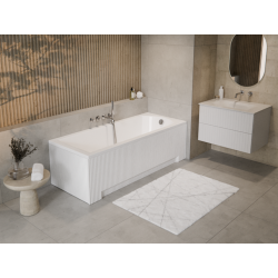 Wanna Akrylowa Besco Shea 170x70 z Syfonem i Stelażem