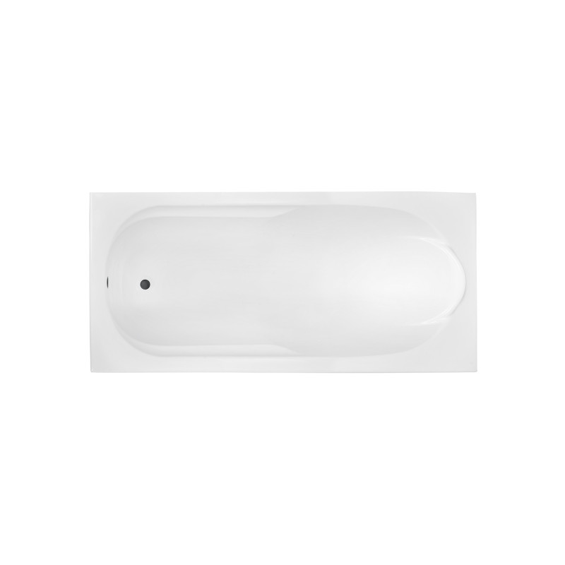 Elegancka Wanna Akrylowa Besco Bona 180x80 cm z Antybakteryjną Powłoką i Zestawem Montażowym