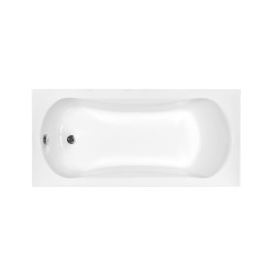 Wanna Akrylowa Besco Aria 150x70 Czarna Obudowa