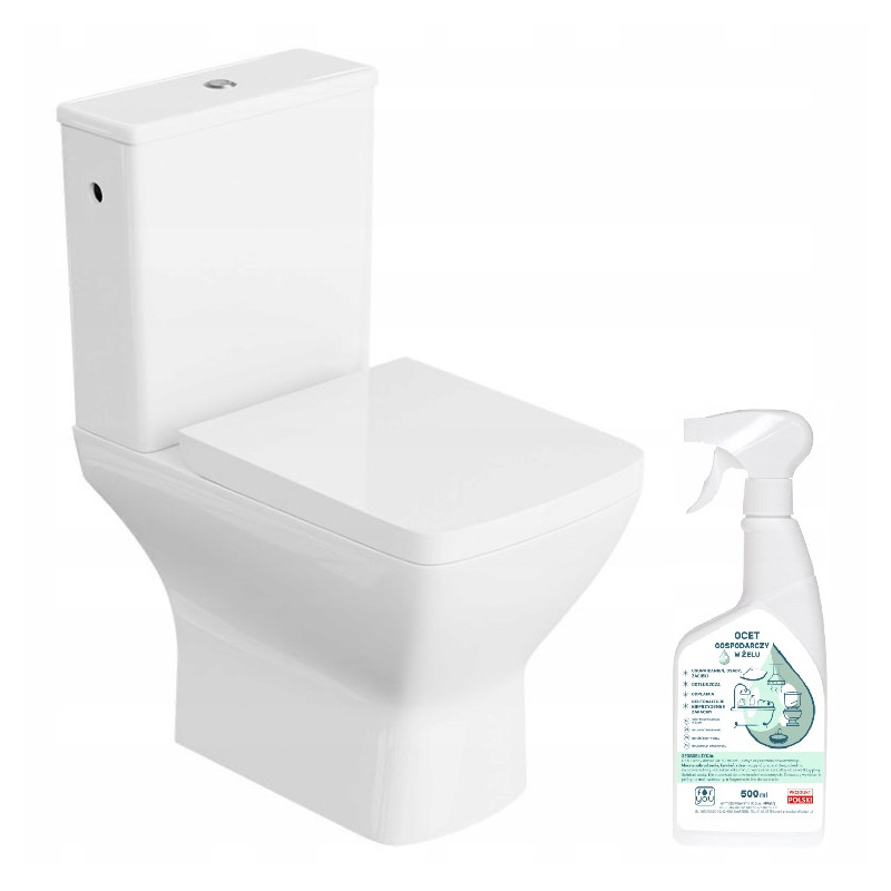 Lotus Lavita WC Kompakt z Oszczędnością Wody: Styl i Funkcjonalność dla Każdej Łazienki