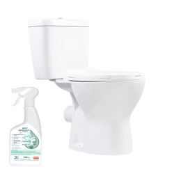 Kompakt WC Zeta RIM+ bezrantowy - elegancja i funkcjonalność dla Twojej łazienki