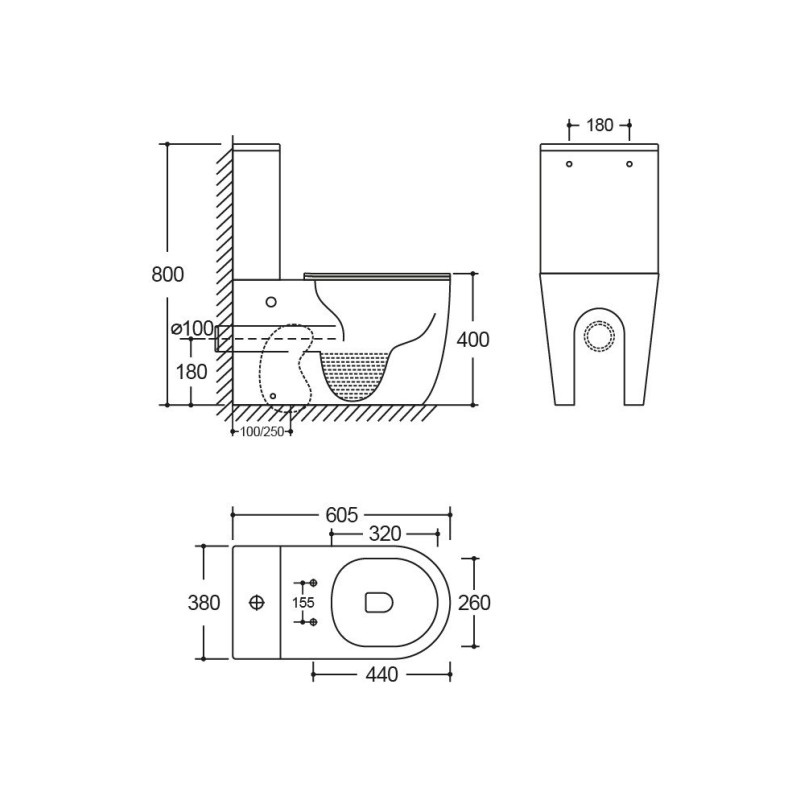 Perfekcyjna Łazienka: LAVITA Nautilius WC + Środek do Ceramiki - Elegancja i Higiena