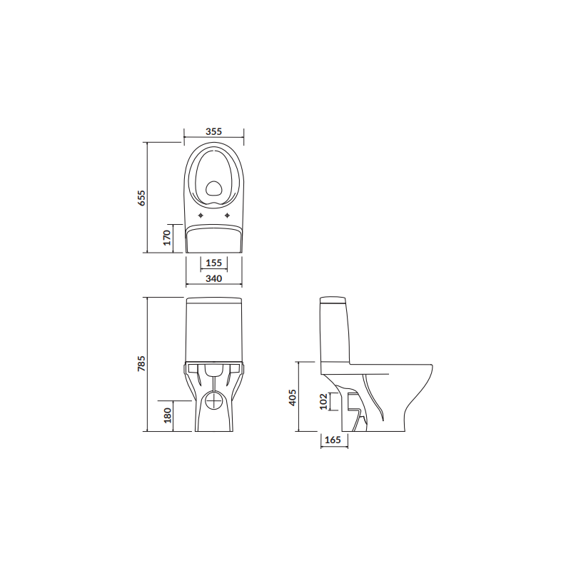Cersanit WC MODUO Slim z CleanOn + LAVITA Środek do Pielęgnacji – Elegancja i Higiena w Twojej Łazience!
