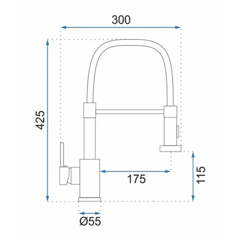 Elegancka Bateria Kuchenna COLIN REA w Złocie Szczotkowanym - Styl i Funkcjonalność!