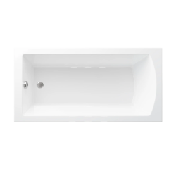 Elegancka Wanna TOLA 170x75 z Syfonem i Ręcznikiem, Obudowa w Zestawie!