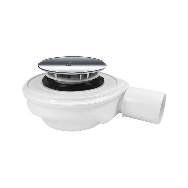 Oskar by Besco - Kompaktowy Brodzik Kwadratowy 70x70 cm z Powłoką Antybakteryjną