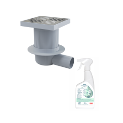Innowacyjna kratka ściekowa 150×150 mm z odpływem bocznym + ocet żelowy jako gratis!