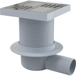 Innowacyjna kratka ściekowa 150×150 mm z odpływem bocznym + ocet żelowy jako gratis!