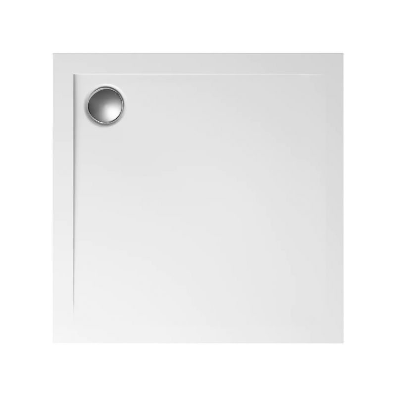 Luksusowy brodzik prysznicowy GEOS 100x100 z syfonem - Elegancja i funkcjonalność w Twojej łazience