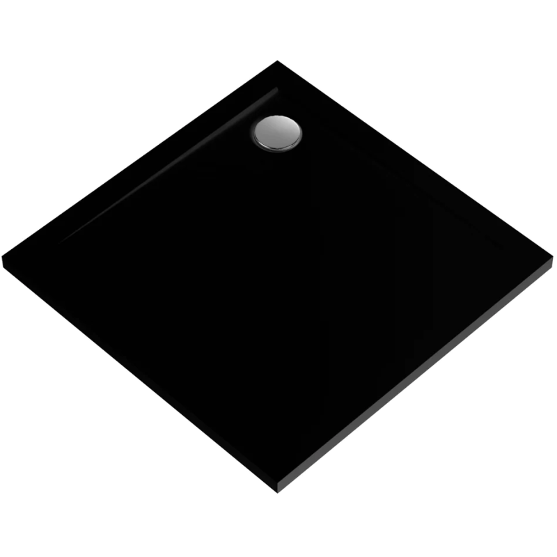 Ekskluzywny Brodzik GEOS 100x100 w Kamiennej Strukturze, Elegancja i Styl z Syfonem Gratis