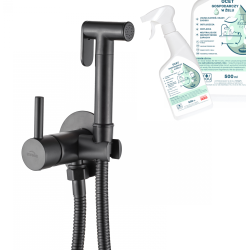 Glamour Bidetowa Ścienna Czarna z Bidettą i Gratisem - Styl i Komfort dla Twojej Łazienki