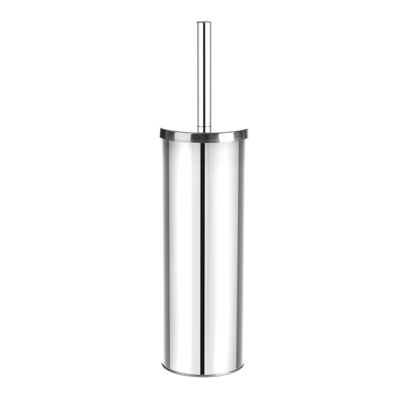 Elegancka szczotka WC LAVEO MIRI - Chromowane wykończenie + Ocet gospodarczy w żelu gratis