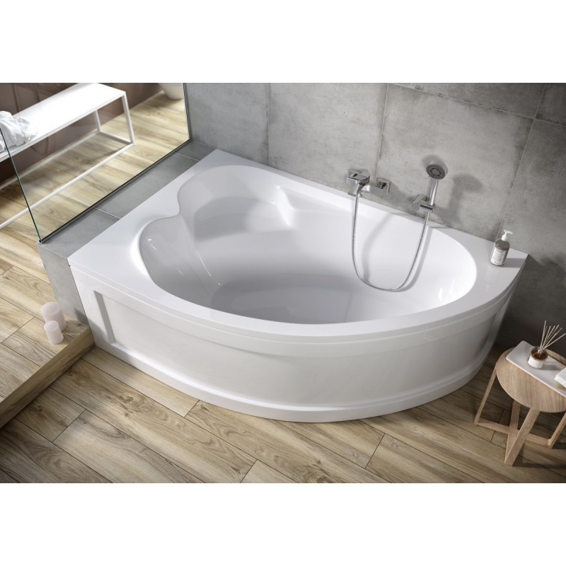 Cersanit KALIOPE 170x110 LEWA - Elegancka wanna z akrylu + gratisowy ręcznik!